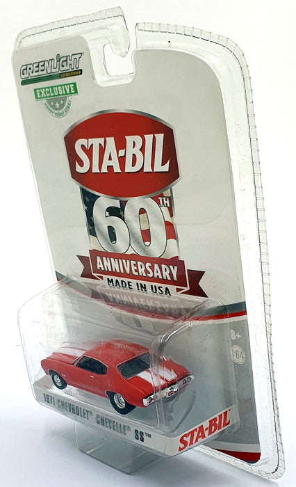Greenlight 1/64 Scale 29985 - 1971 Chevrolet Chevelle SS - Red