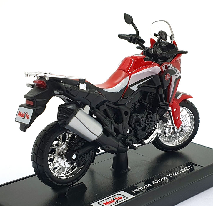 Maisto 1/18 Scale 16910 - Honda Africa Twin DCT Motorbike - Red