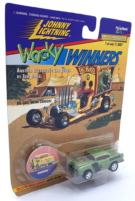 Johnny Lightning 1/64 Scale 301-01 - Wacky Winners Badman - Green