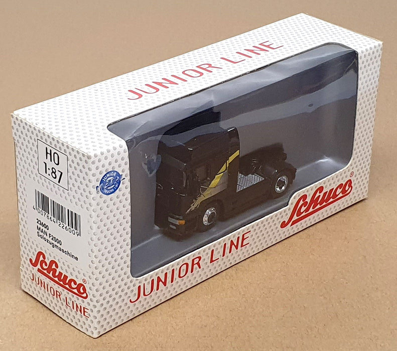 Schuco 1/87 Scale 22600 - MAN F2000 Solozugmaschine Truck - Black