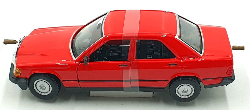 Burago 1/24 Scale Diecast 18-21103 - Mercedes-Benz 190 E 2.6 - Red