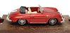 Brumm 1/43 Scale Diecast R117 - 1956 Porsche 356 Roadster - Met. Dk. Red