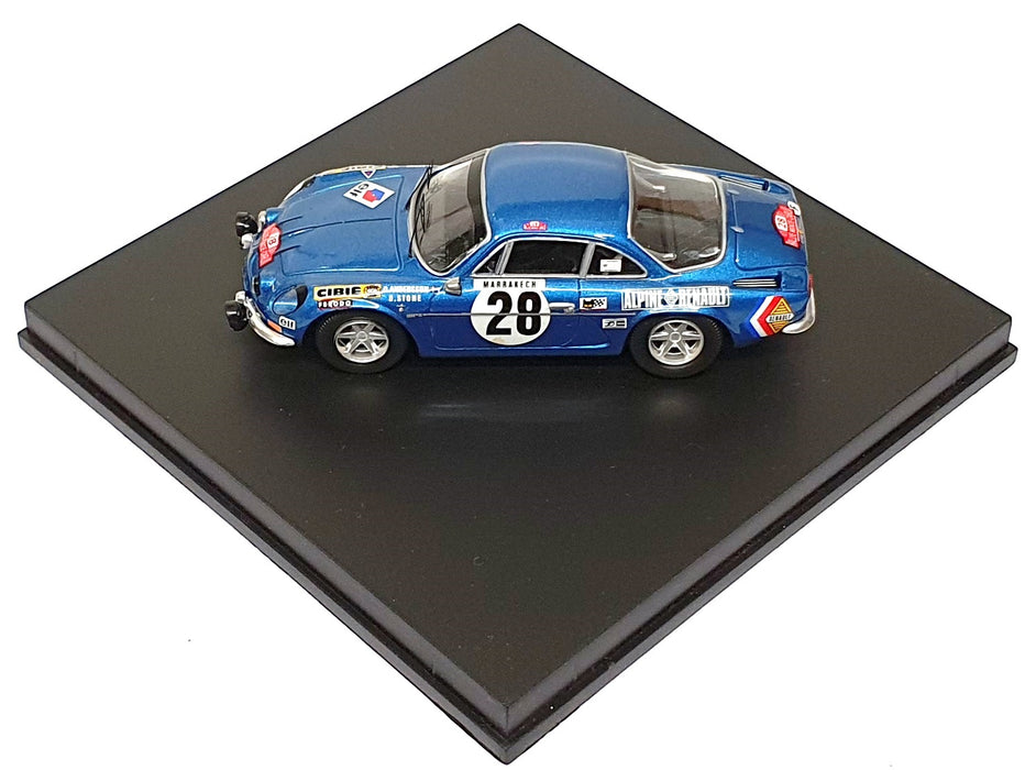 Trofeu 1/43 Scale 803 - Alpine Renault A110 1st #28 Monte Carlo 1971