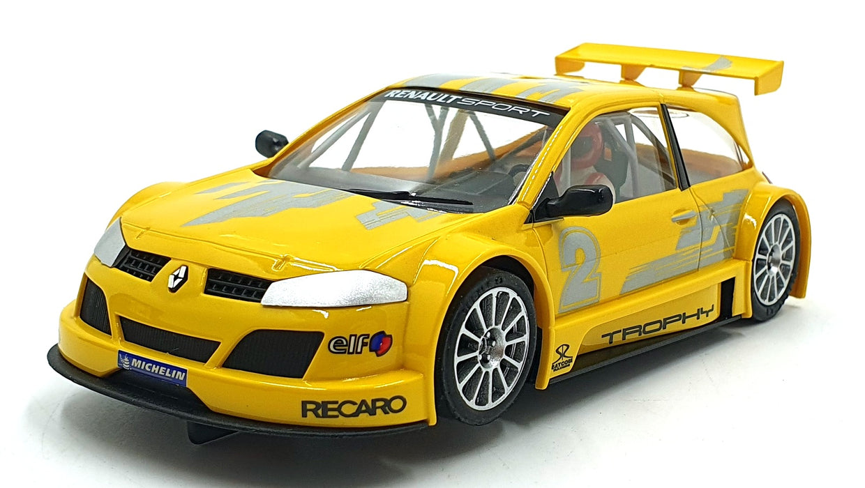 Ninco 1/32 Scale Slot Car 50391 - Renault Megane Trophy Showcar #2 Yellow