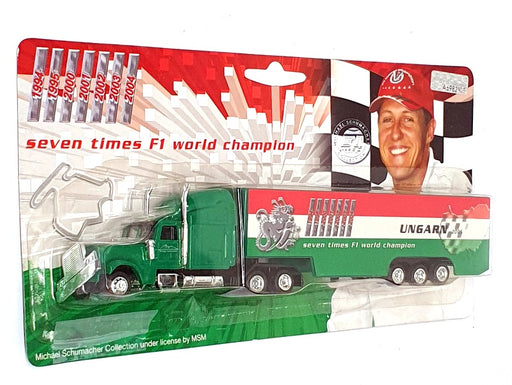 Adtruck 53230 - Peterbilt F1 Truck Ungarn 2005 Michael Schumacher