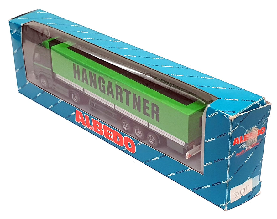 Albedo 1/87 Scale 320011 - Volvo Truck & Trailer Hangartner - Green