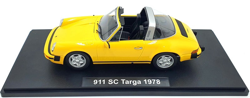 KK Scale 1/18 Scale KKDC180922 - Porsche 911 SC Targa 1978 - Yellow
