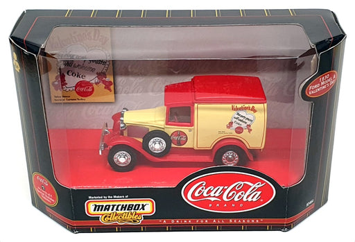 Matchbox 9cm Long Diecast 92464 - 1930 Ford Model A Valentine's Day Coca Cola