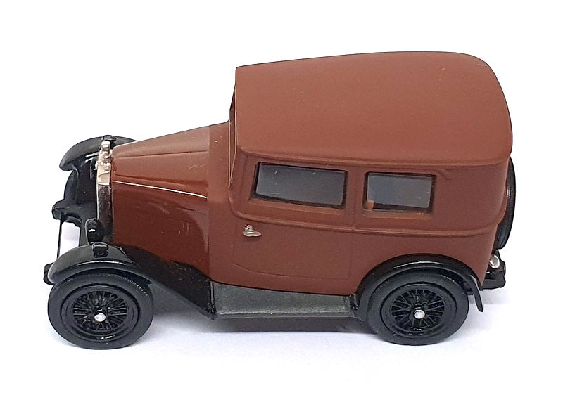 Top Marques 1/43 Scale CRI - 1929 Morris Minor Fabric Saloon - Brown