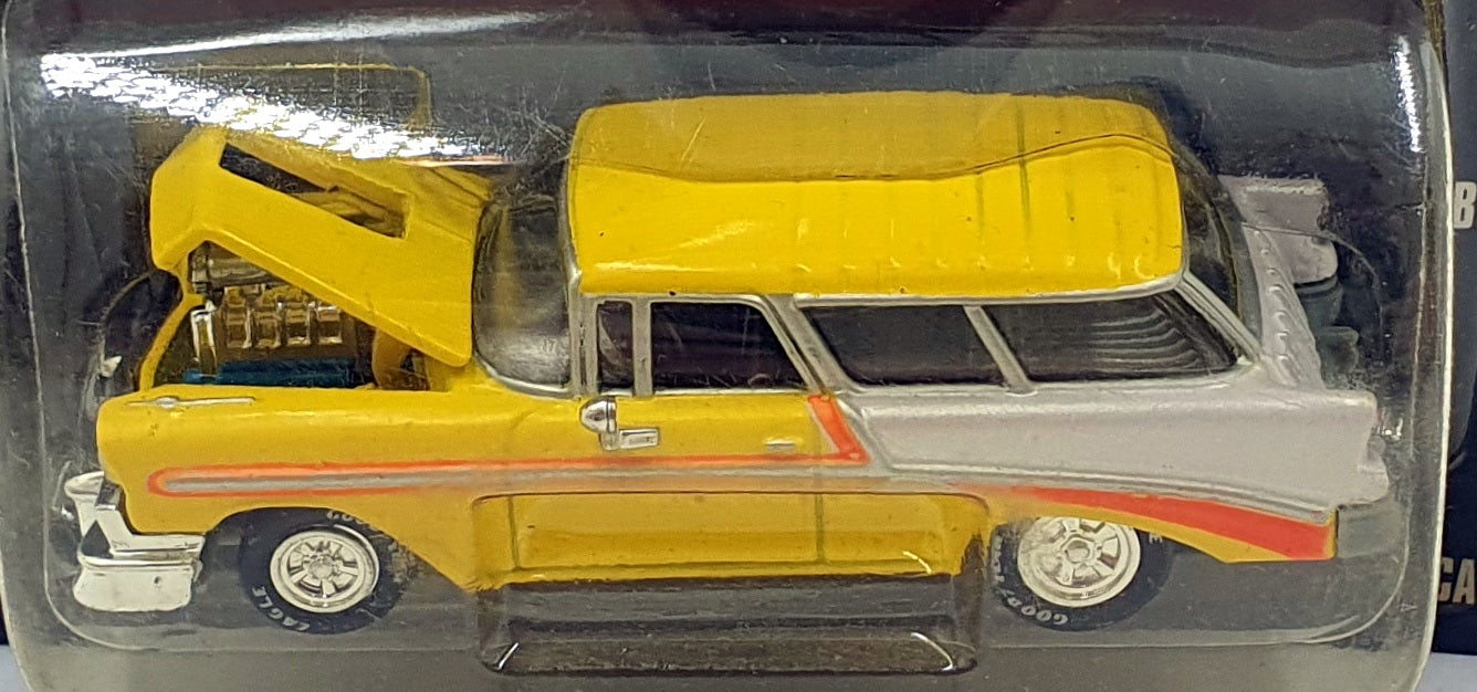 Racing Champions 1/63 Scale 08138 - 1956 Chevrolet Nomad - Yellow