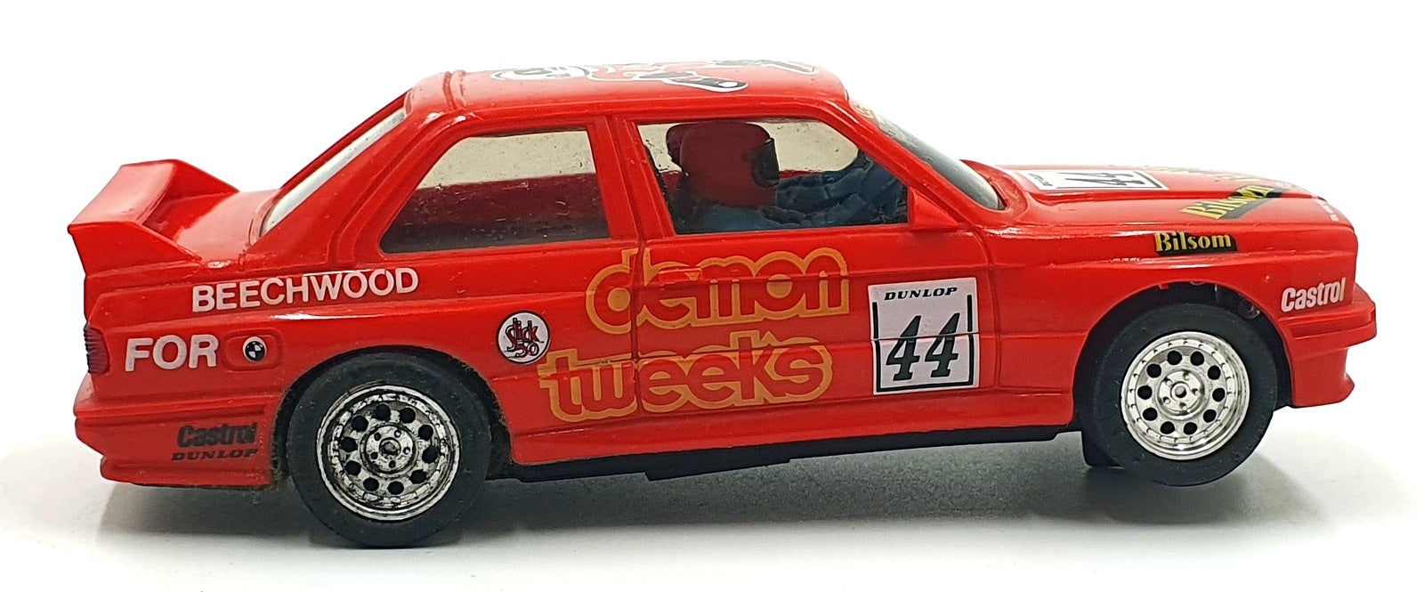 Scalextric 1/32 Scale Slotcar C409 - BMW M3 #44 - Red