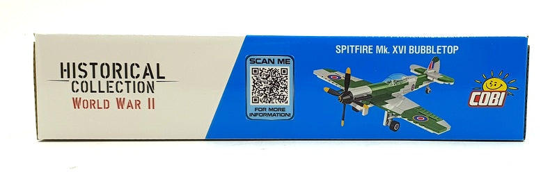 Cobi Bricks 1/48 Scale 5865 - Spitfire Mk. XVI Bubbletop - Historical Collection
