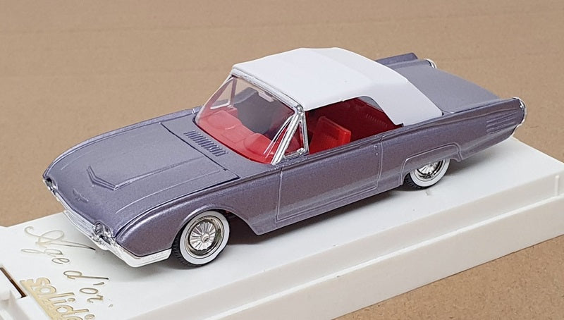 Solido 1/43 Scale Diecast 4505 - 1961 Ford Thunderbird - Met. Violet