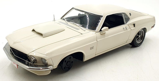 Greenlight 1/18 Scale Diecast 18018 - 1969 Ford Mustang Boss 429 White