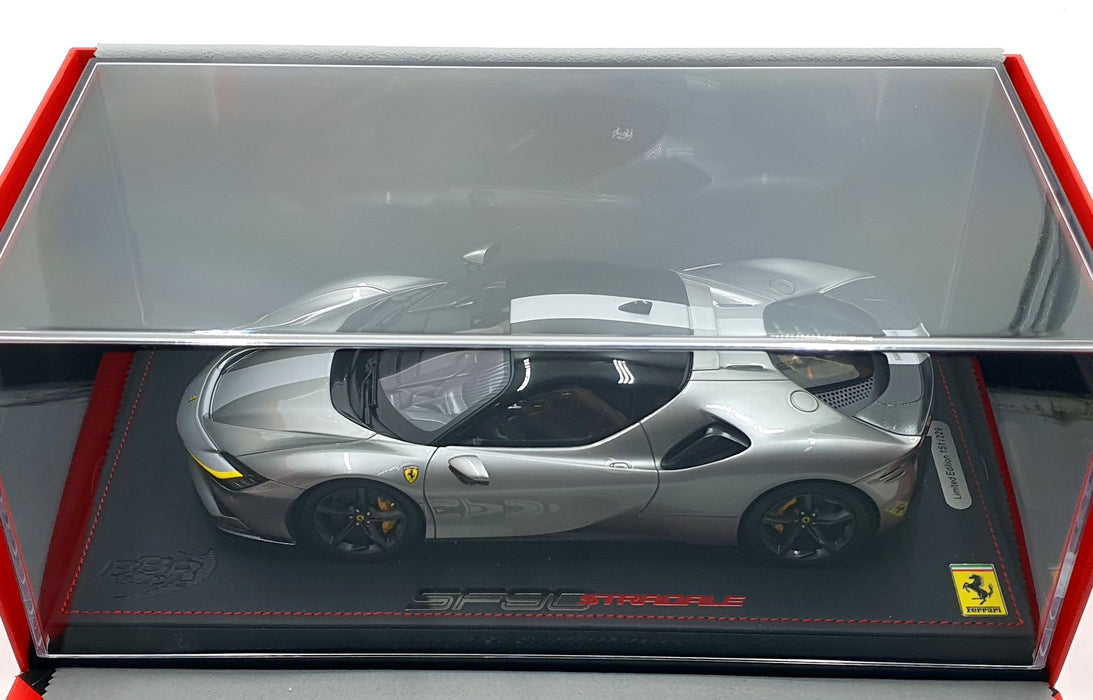 BBR 1/18 Scale Resin P18180RA - Ferrari SF90 Stradale Race Ver - Met Iron Grey