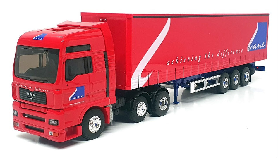 Eligor 1/43 Scale 113131 - MAN TG XXL 6'2 Tautliner Truck (Lane Group) - Red