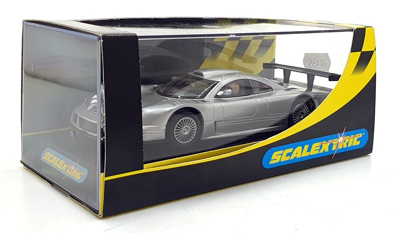 Scalextric 1/32 Scale Slot Car 1003S - Mercedes-Benz CLK LM - Silver