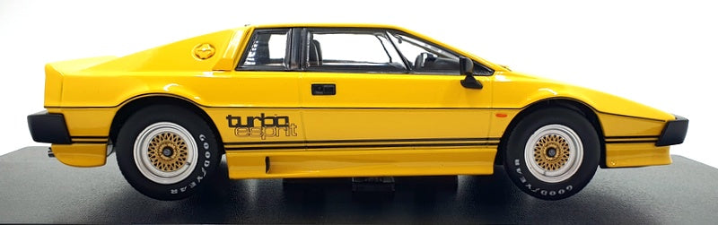 KK Scale 1/18 Scale KKDC181195 - 1981 Lotus Esprit Turbo - Yellow
