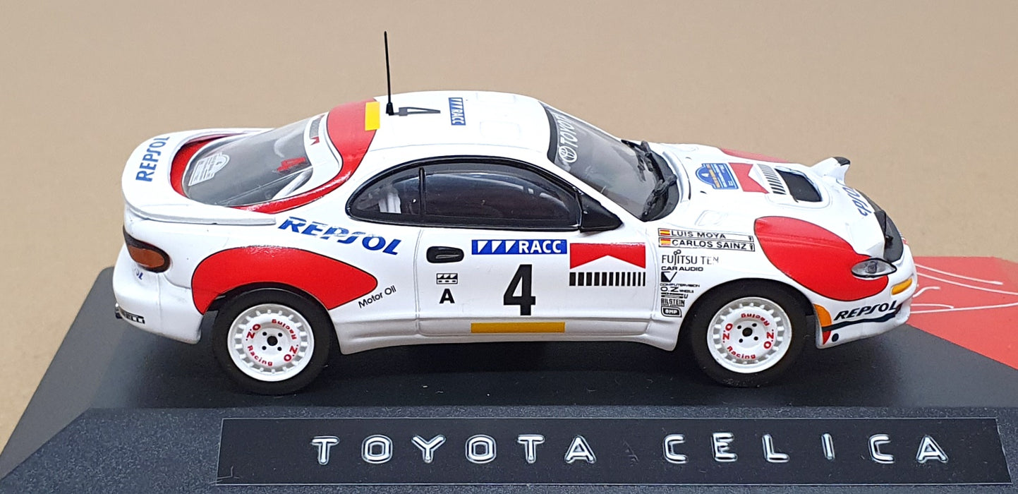 Altaya 1/43 Scale CS2134 - Toyota Celica Turbo 4WD #4 Rally Catalunya 1992 Sainz
