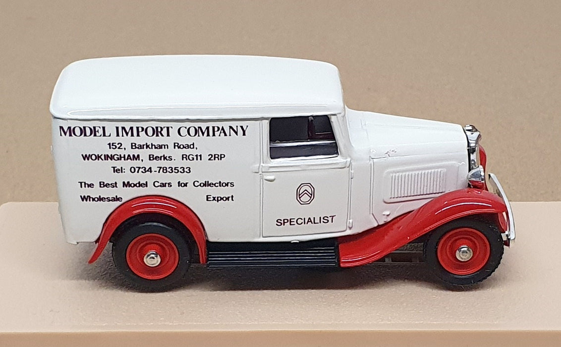Eligor 1/43 Scale EL43C - 1934 Citroen Van Model Import Co. - White/Red