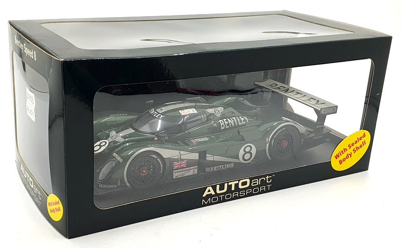 Autoart 1/18 Scale Diecast 80353 - Bentley Speed 8 Le Mans 2003 #8 2nd ...