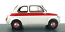 Schuco 1/18 Scale Diecast 18U00024 - 1958 Fiat Nuova 500 Sport - White