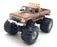 Greenlight 1/18 Scale 13557 BFT Ford F-350 Monster Truck Two-Tone Brown