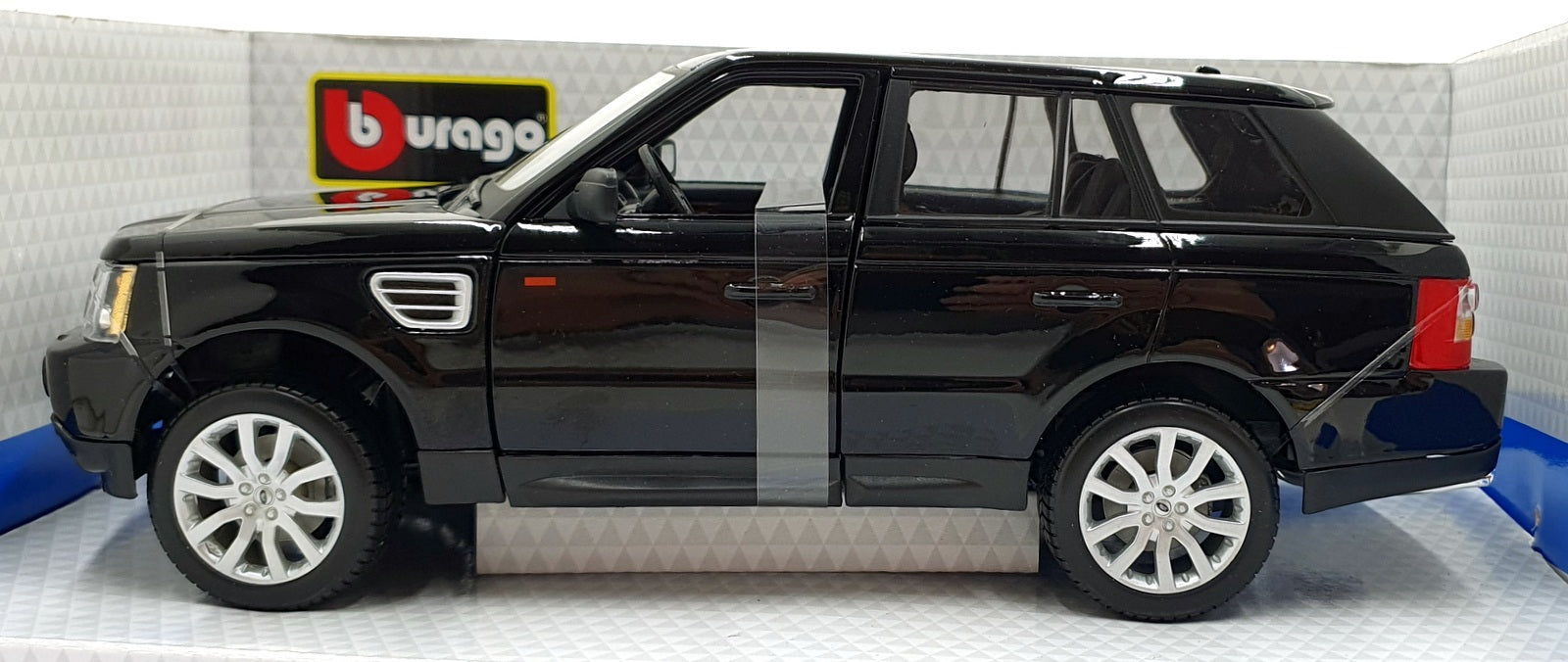 Burago 1/18 scale Diecast 18-12069 - Range Rover Sport - Black