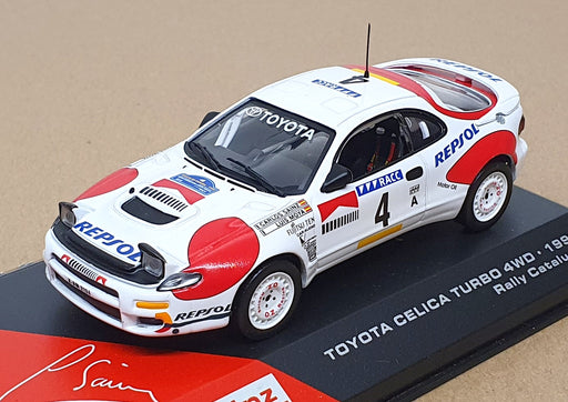 Altaya 1/43 Scale CS2134 - Toyota Celica Turbo 4WD #4 Rally Catalunya 1992 Sainz
