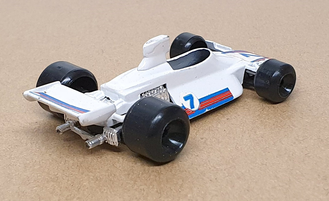 Polistil Appx 8cm Long Diecast RJ.5 - F1 Brabham BT 44 #7 - White/Blue/Red
