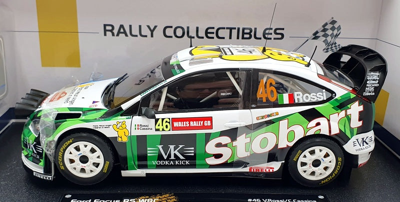 Sun Star 1/18 Scale 3939 - Ford Focus RS WRC07 #46 V.Rossi Wales 2008