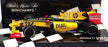 Minichamps 1/43 Scale 410 100012 - F1 Renault R30 V. Petrov 2010 - Yellow