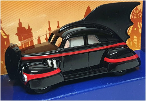 Corgi 1/43 Scale 77309 - 1940s DC Comics Batmobile Batman - Black/Red