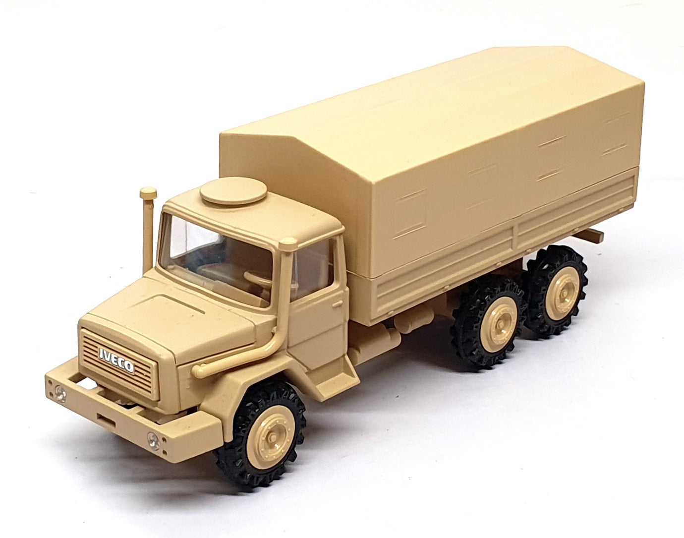 Cursor 16cm Long Diecast 483 - Iveco Magirus Military Truck - Beige