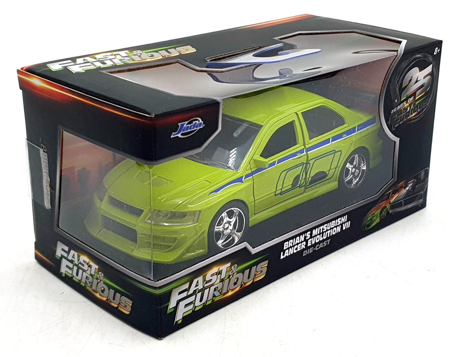 Jada 1/32 Scale 99789 - Fast & Furious Brian's Mitsubishi Lancer Evo VII Lt