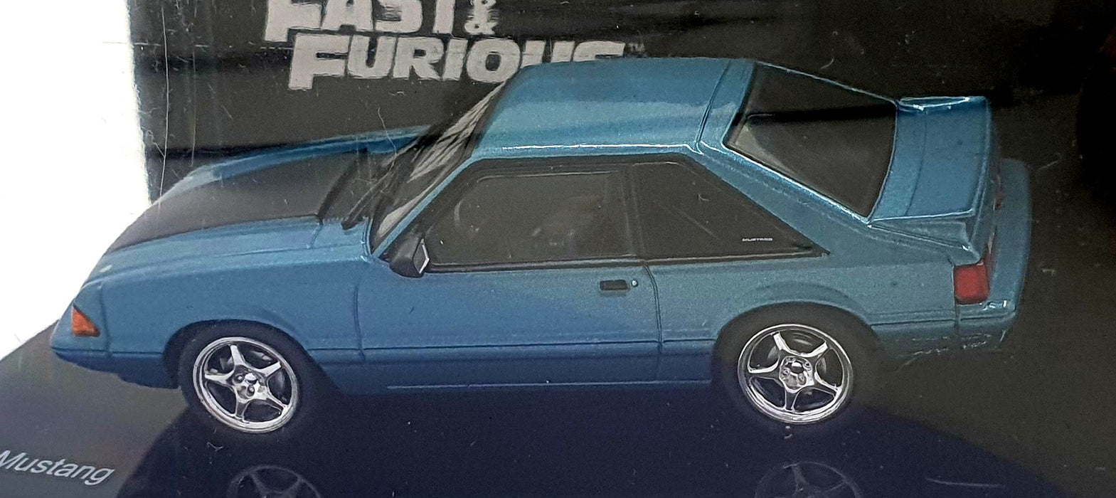 DeAgostini 1/43 Scale F220CMC088 - Fast and Furious Ford Mustang - Met. Blue