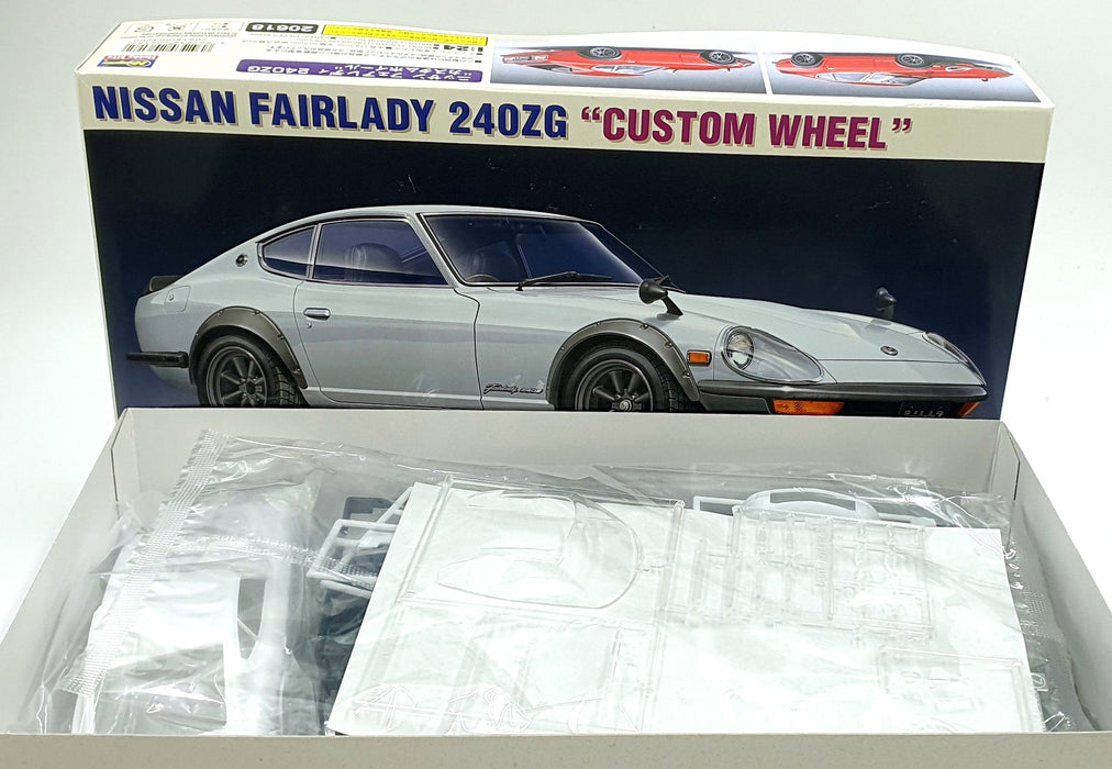 Hasegawa Kits 1/24 Scale 20618 - Nissan Fairlady 240ZG "Custom Wheel"