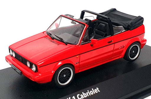 Solido 1/43 Scale Diecast S4315801 - Volkswagen Golf 1 Cabriolet Sportline - Red