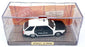 Norev 1/43 Scale Diecast CSK75 - Renault 18 Break Police Car - Black/White