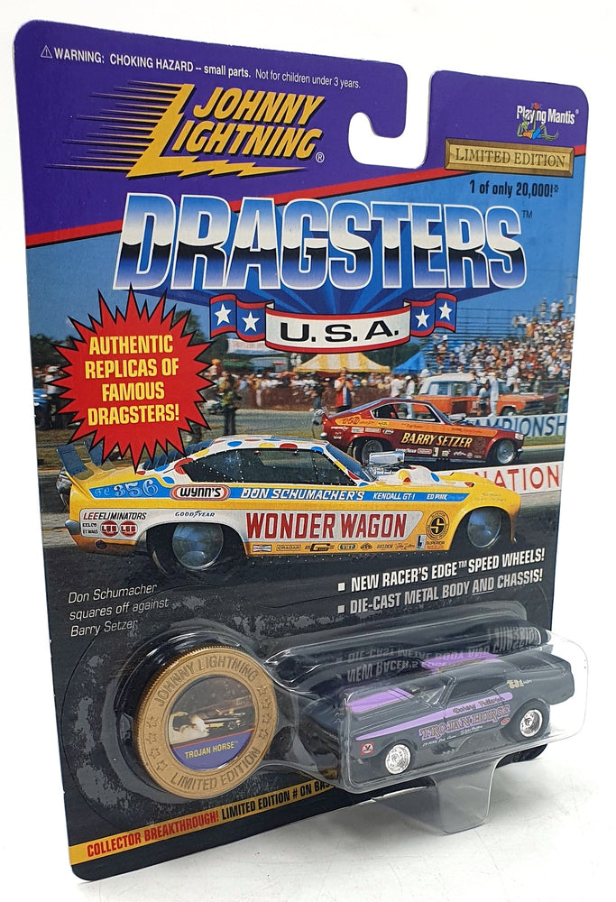 Johnny Lightning 1/64 Scale 323-02 "Trojan Horse" - Grey/Purple