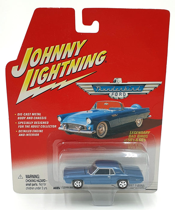 Johnny Lightning 1/64 Scale 455-01 - 1967 Ford T-Bird - Met. Blue