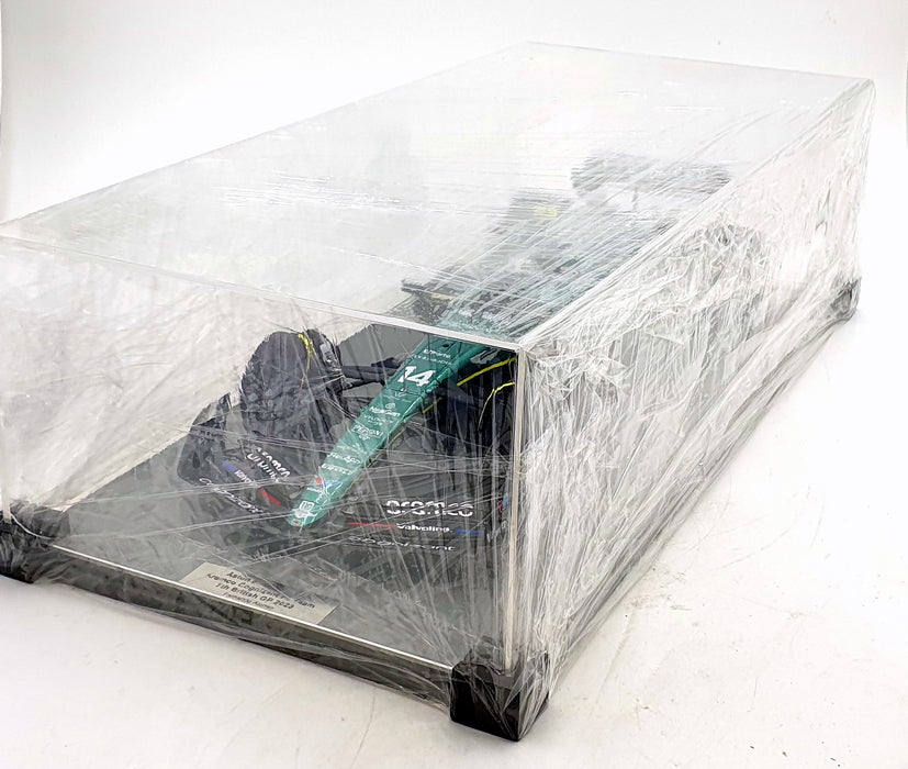 Spark 1/12 Scale 12S043 - Aston Martin AMR23 F1 7th British GP 2023 #14 Alonso