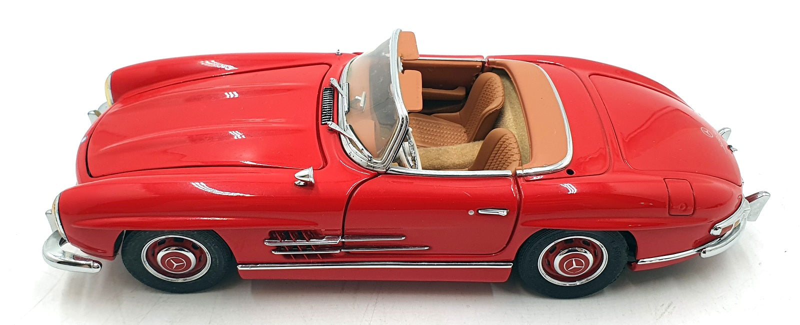 Franklin Mint 1/24 Scale Diecast B11XA16 - 1960 Mercedes Benz 300SL Roadster