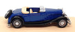 Eligor 1/43 Scale Diecast 1038 - 1934 Delage D8 Cabrio Decouvert - Blue
