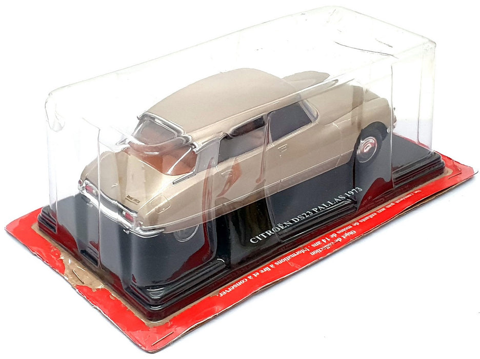 Altaya 1/24 Scale APA124 - 1973 Citroen DS23 Pallas - Met. Lt. Beige