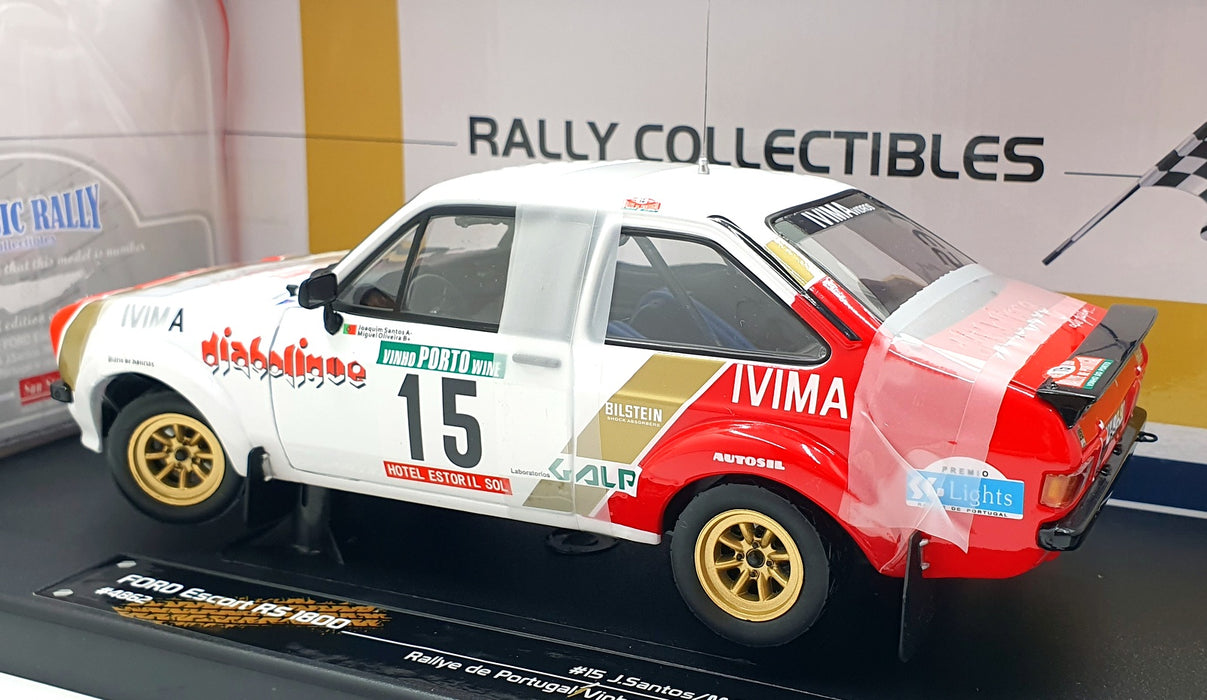 Sun Star 1/18 Scale Diecast 4862 - Ford Escort RS 1800 #15 Portugal Rally 1983