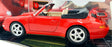 Burago 1/18 Scale Diecast 3390 - Porsche 911 Cabriolet 1994 - Red