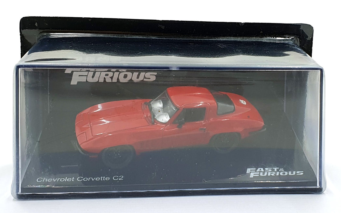 DeAgostini 1/43 Scale F220CMC047 - Fast and Furious Chevrolet Corvette C2 - Red