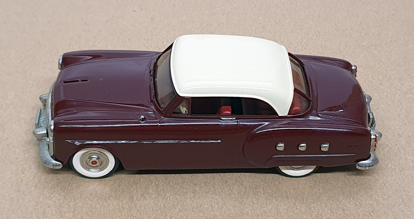 Brooklin 1/43 Scale BRK55 - 1951 Packard Mayfair - Maroon/Cream