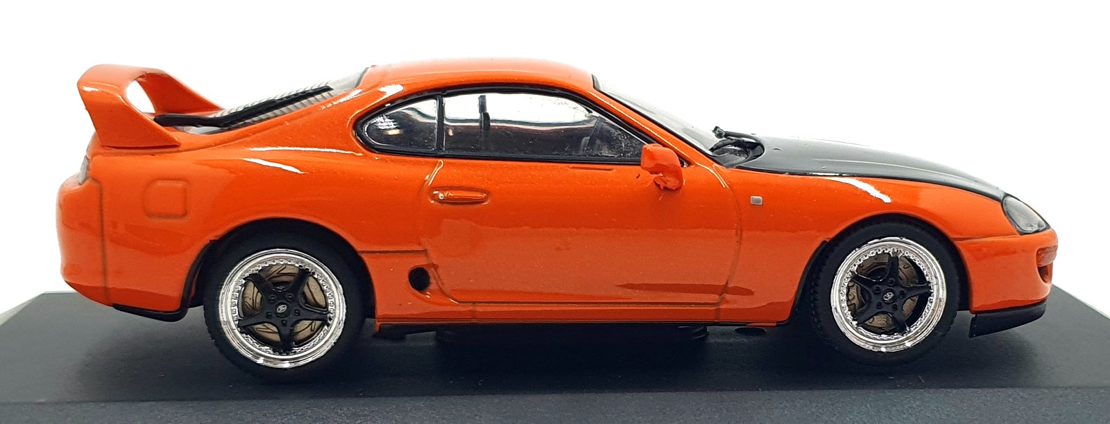 Solido 1/43 Scale Diecast S4314006 - 2001 Toyota Supra MK4 - Orange Custom
